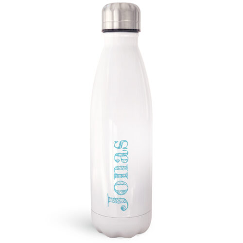 Edelstahl Trinkflasche - Vorname <br> <strong>  500 ml </strong>
