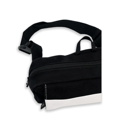 Personalisierte Bauchtasche – Gestreiftes Design mit Vornamen – Bild 3
