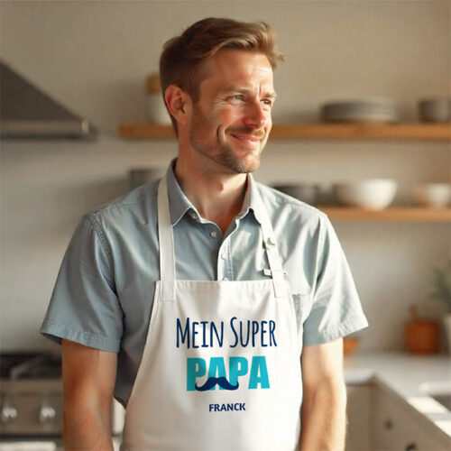 Schürze - Super Papa – Bild 2
