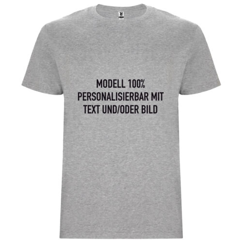 Graues T-Shirt - 100% anpassbares Modell