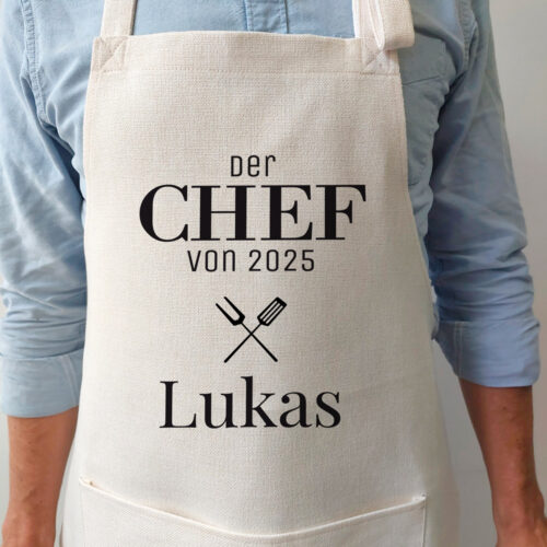 Schürze - Der Chef von 2025