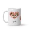 Personalisierter Tasse - Herzen mit Foto