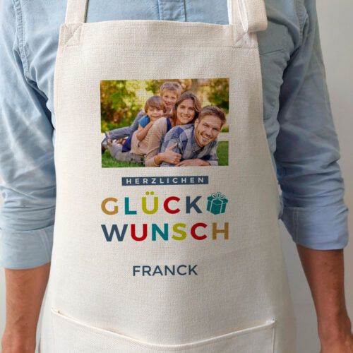 Schürze - Herzlichen Glückwunsch
