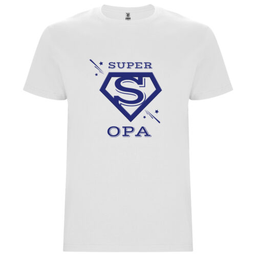 Weißes T-Shirt - Super Opa