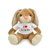 Bunny der Plüschhase – I Love <br> <strong>  19 cm </strong>