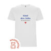 Weißes Kinder-T-Shirt – Kind + Monat