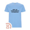 Hellblaues Kinder-T-Shirt – 100 % anpassbares Modell