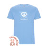 Hellblaues Kinder-T-Shirt - Super Vorname