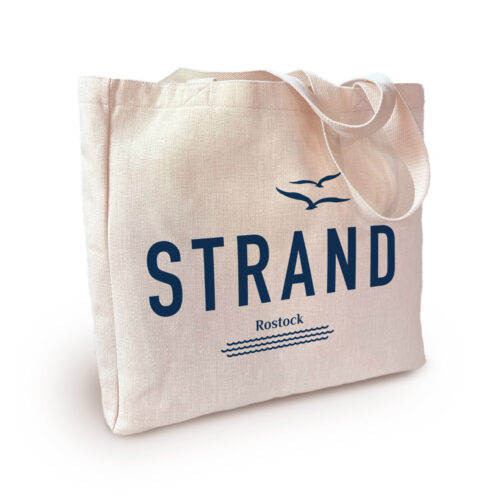 Personalisierte Einkaufstasche – Strand