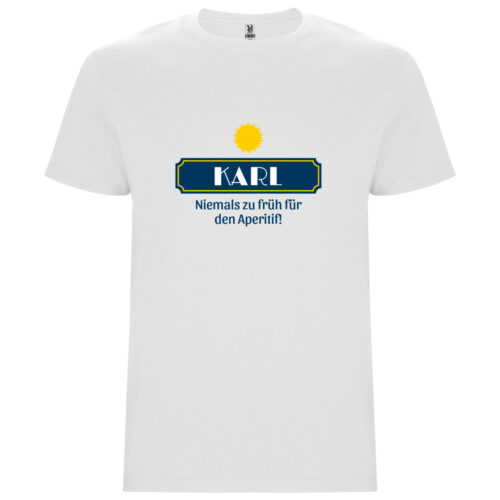 Weißes T-Shirt - Aperitif!