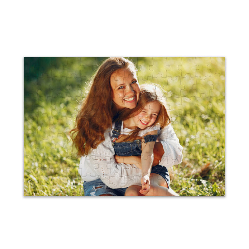Personalisiertes Puzzle mit Text und Foto für ein lustiges und ...