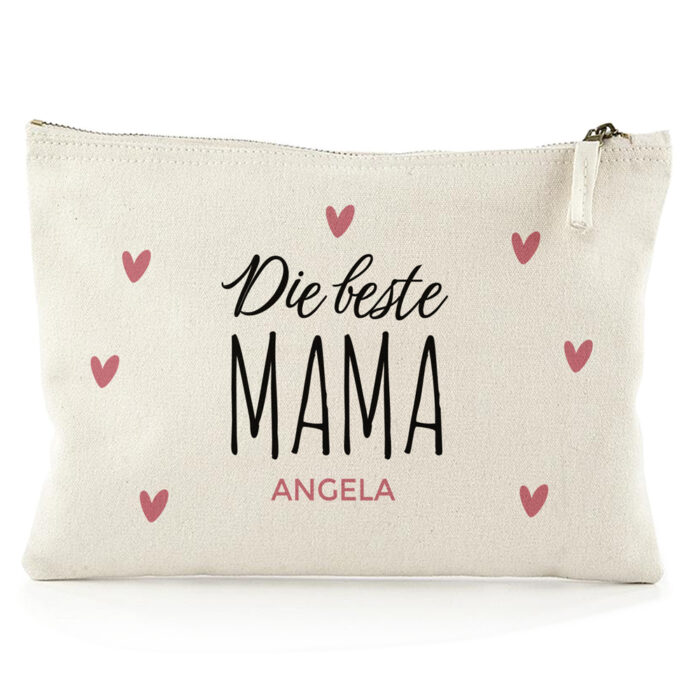 Große personalisierte Tasche - Die beste Mama<br> <strong>28 x 20 cm</strong>