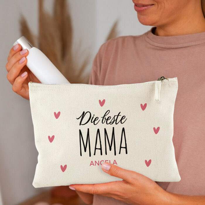 Alternative view of Große personalisierte Tasche - Die beste Mama<br> <strong>28 x 20 cm</strong>