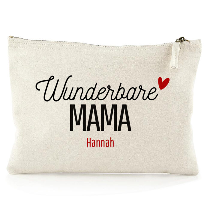 Große personalisierte Tasche - Wunderbare Mama<br> <strong>28 x 20 cm</strong>