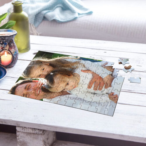 Personalisiertes Puzzle – Vertikales Foto <br> <strong>252 Teile</strong> – Bild 2