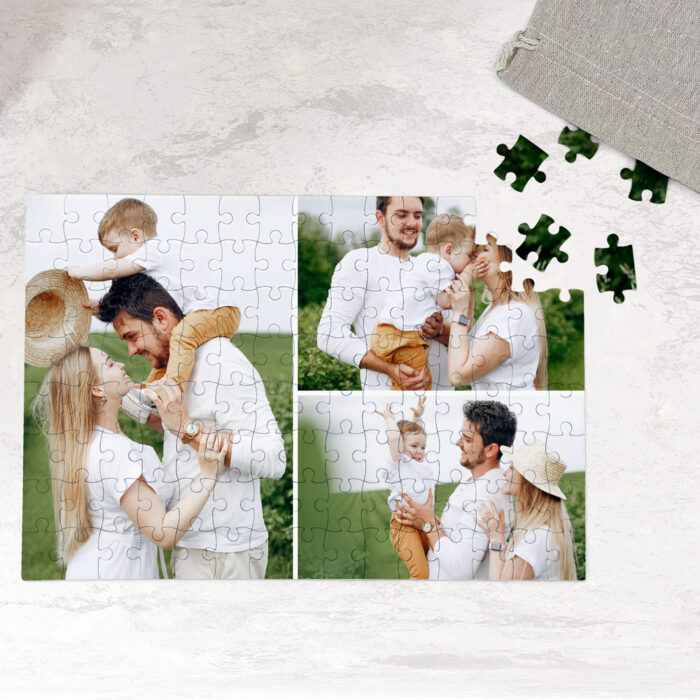 Alternative view of Personalisiertes Puzzle – Multifotos <br> <strong>252 Teile</strong>