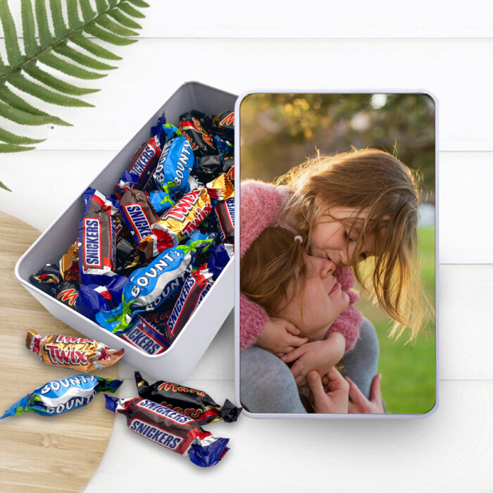 Alternative view of Rechteckige Schachtel mit Mini-Süßigkeiten – Foto