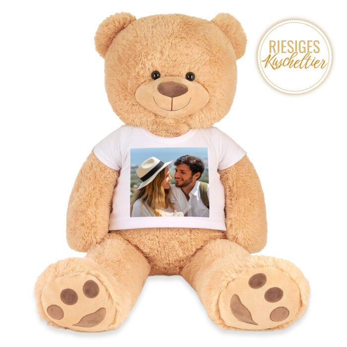 Sammy, der große Plüschbär - Foto <br> <strong>  100 cm </strong>