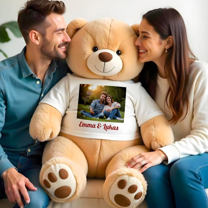 Alternative view of Sammy, der große Plüschbär - Foto <br> <strong>  100 cm </strong>