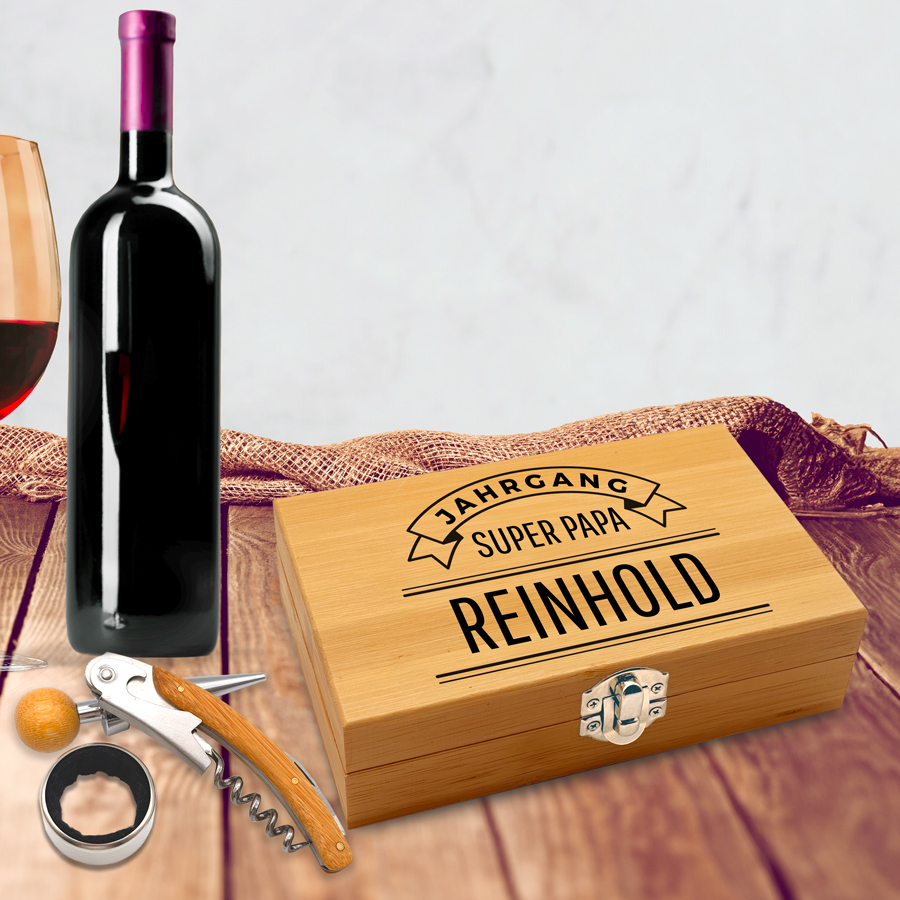 Sommelier-Set – Super Papa – Bild 2