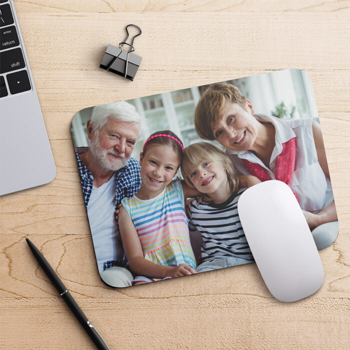 Alternative view of Rechteckiges Mauspad -  Foto  <br> <strong>  23,4 x 19,1 cm </strong>